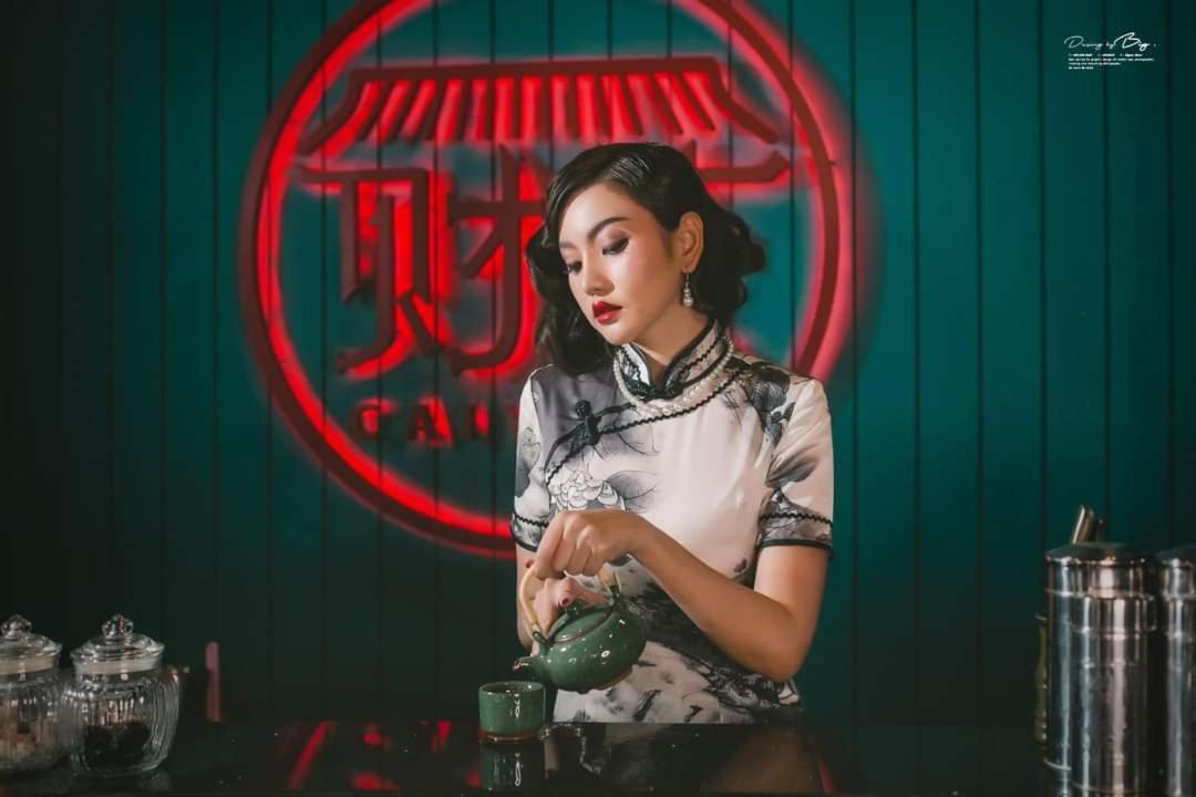 Caiyong Hometel & Cafe'S Studio Bangkok Exteriér fotografie